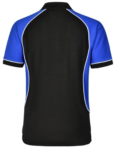 Picture of Winning Spirit, Mens TrueDry Tri-Colour S/S Pique Polo